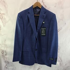 Lauren Ralph Lauren Suit Jacket Mens 36 R Blue Blazer Sport UltraFlex Lexington